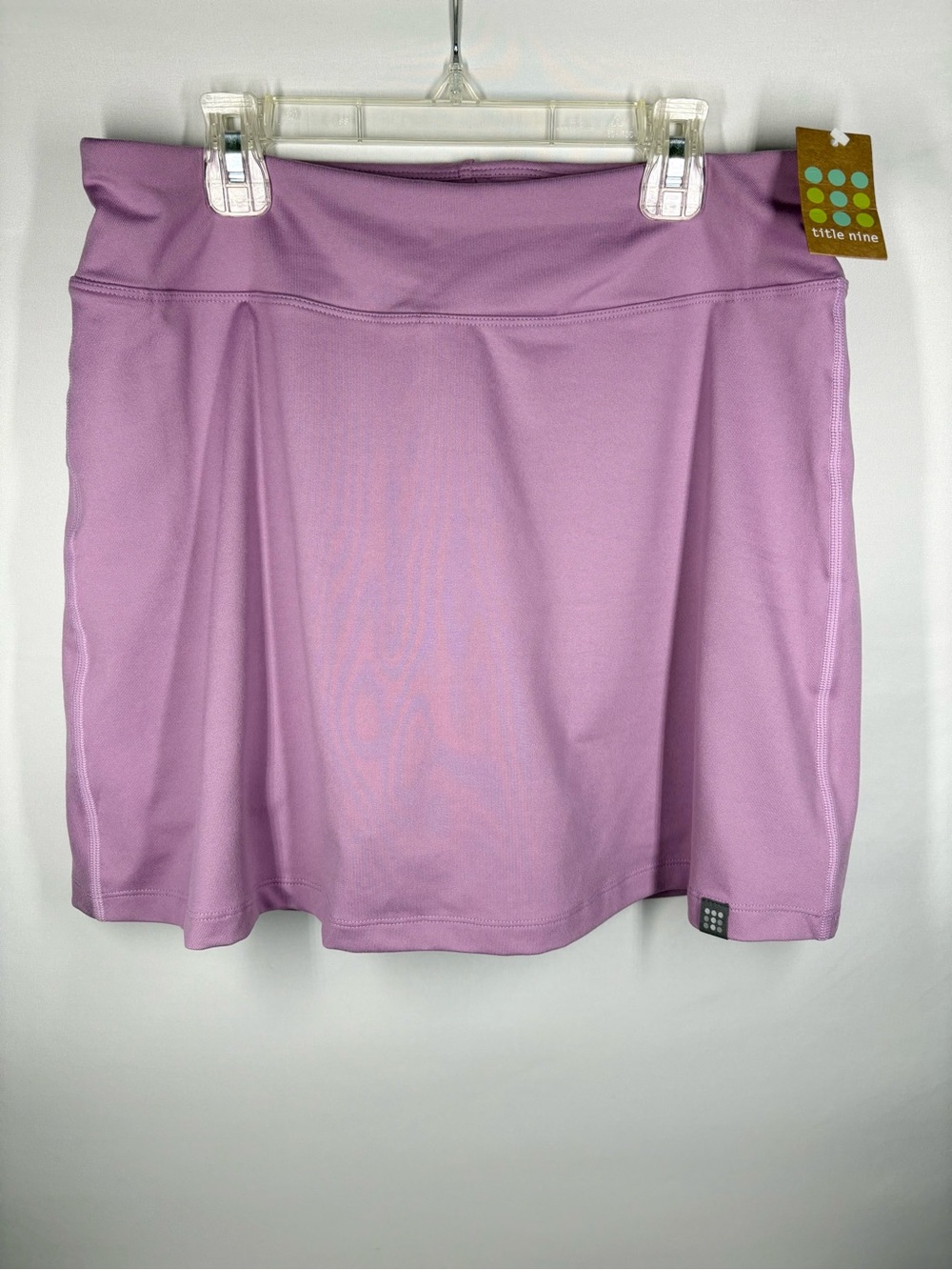 NWT Title Nine Dream Skort Skirt in Solid Lavender Purple. Medium